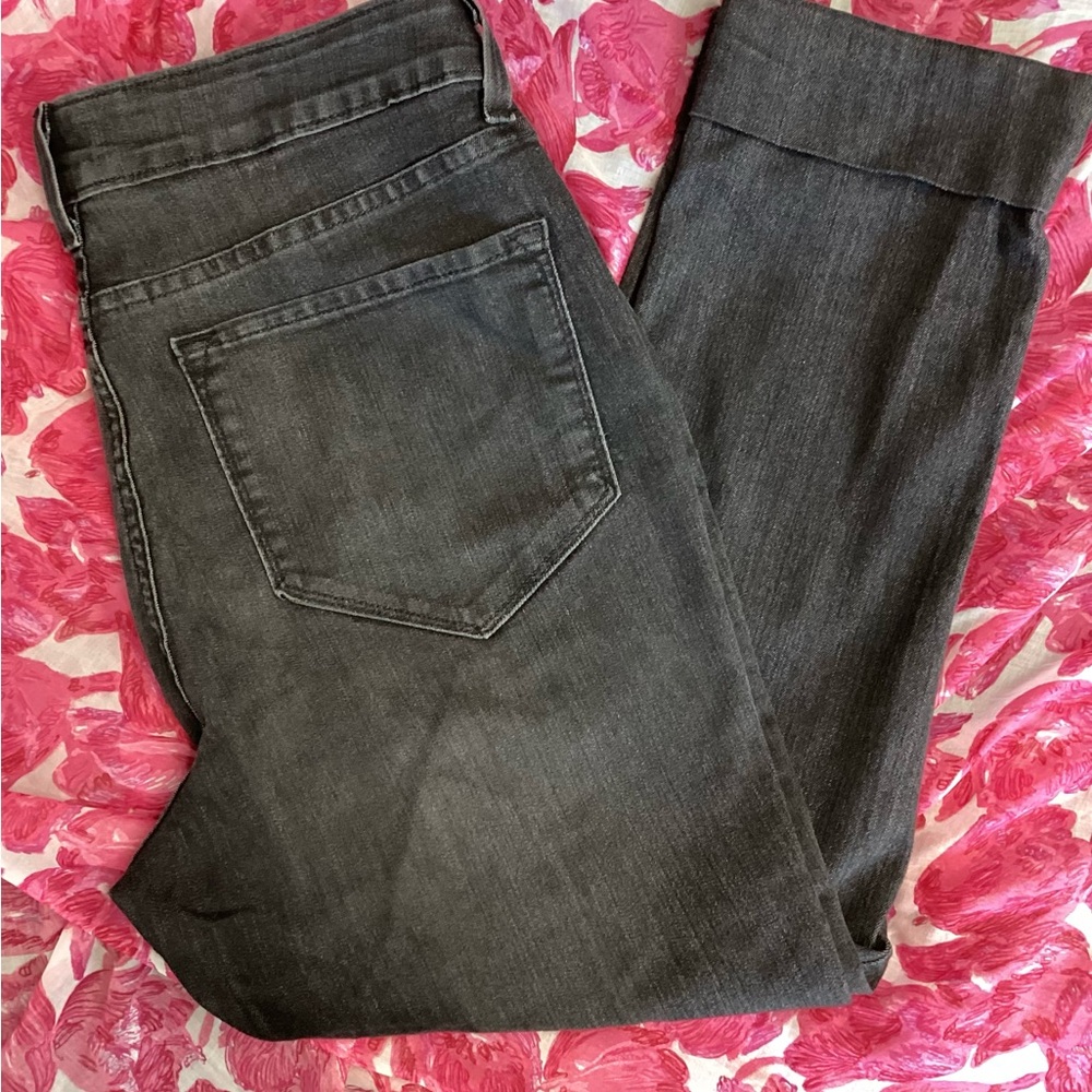 NYDJ Charcoal Denim Jeans 14W